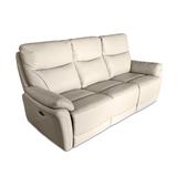 SOFA PIEL 3P ELECTRI JENKS PERLA