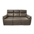 SOFA PIEL 3P ELECTRI JENKS VISON