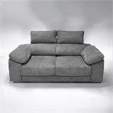 SOFA 3P LOTO 18 GRIS SELENGA