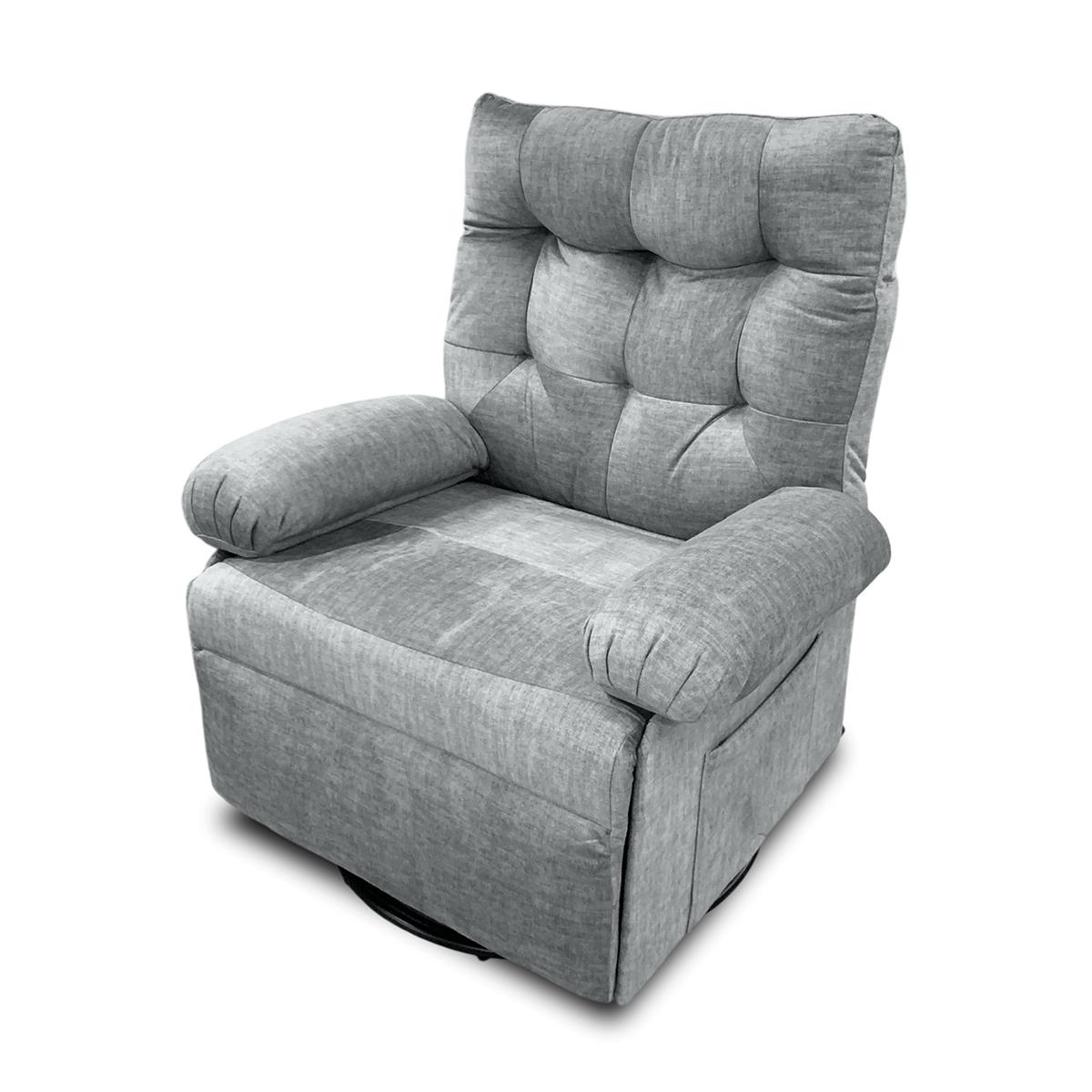 SILLON RELAX BALA GIR GRIS VENLO